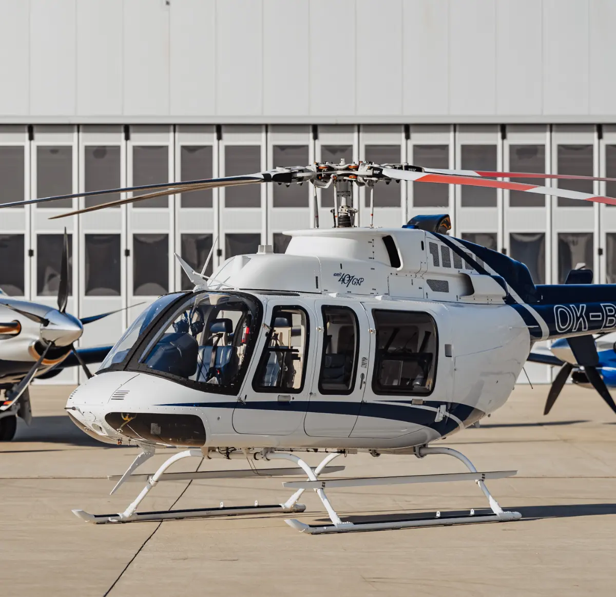Bell 407 GXP – Außenansicht